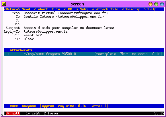 Comment Mettre Secrètement En Copie Quelqu'un Par Mail Mutt