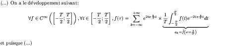 Exemple grande formule